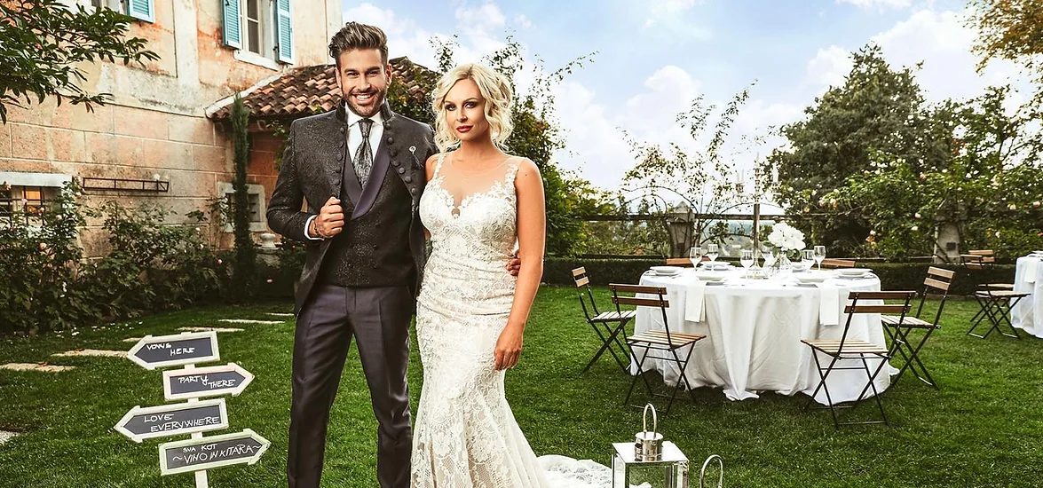 Domen Kumer in Špela Grošelj v videospotu